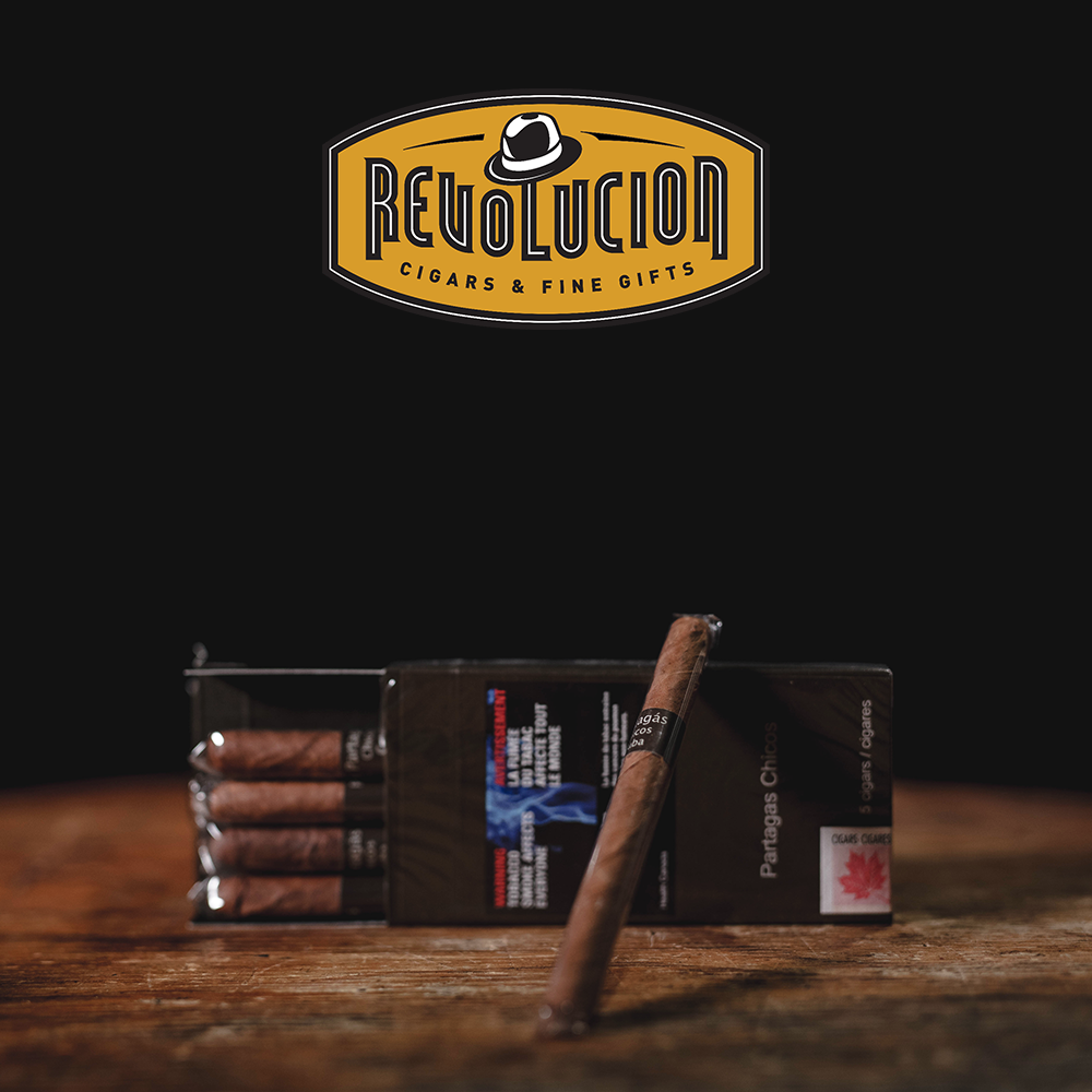 Partagas Chicos Puritos Medium-Full Strength Cuban Cigarillo