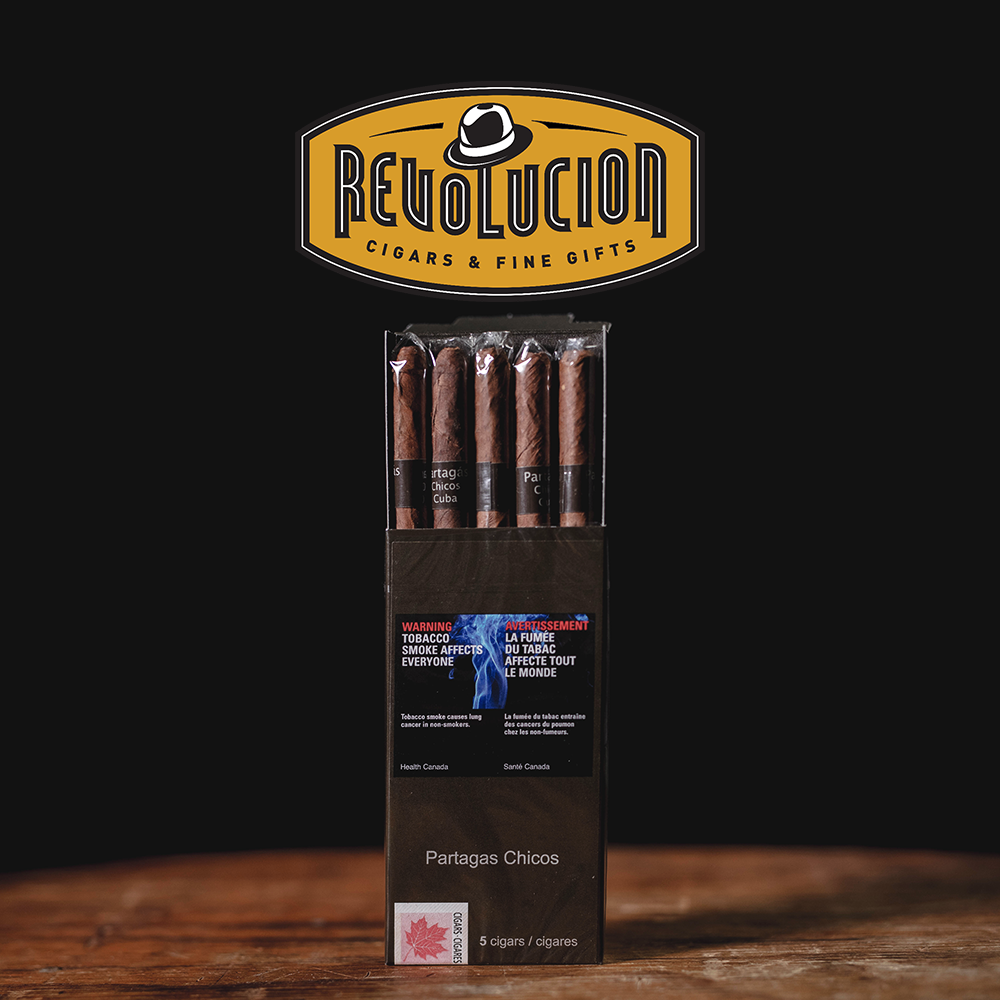 Partagas Chicos Puritos Medium-Full Strength Cuban Cigarillo