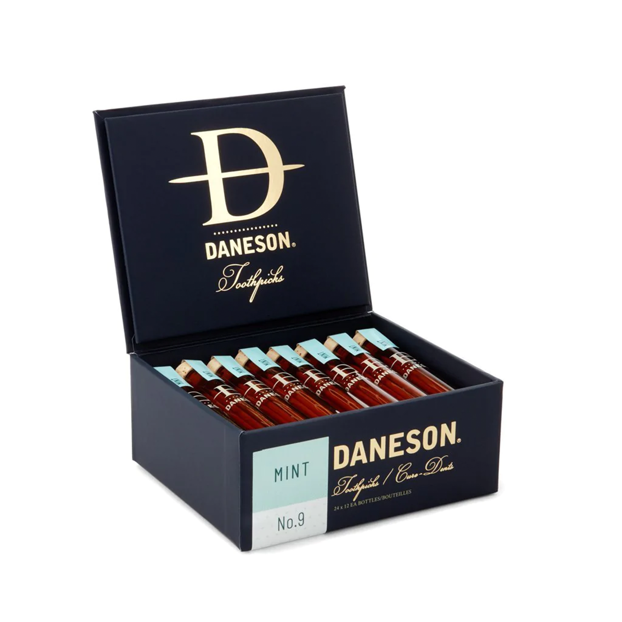 Daneson No.09 Mint Infused Toothpicks - Pack of 12