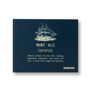 Daneson No.09 Mint Infused Toothpicks - Pack of 12