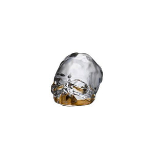Nude Memento Mori Faceted Skull Paperweight