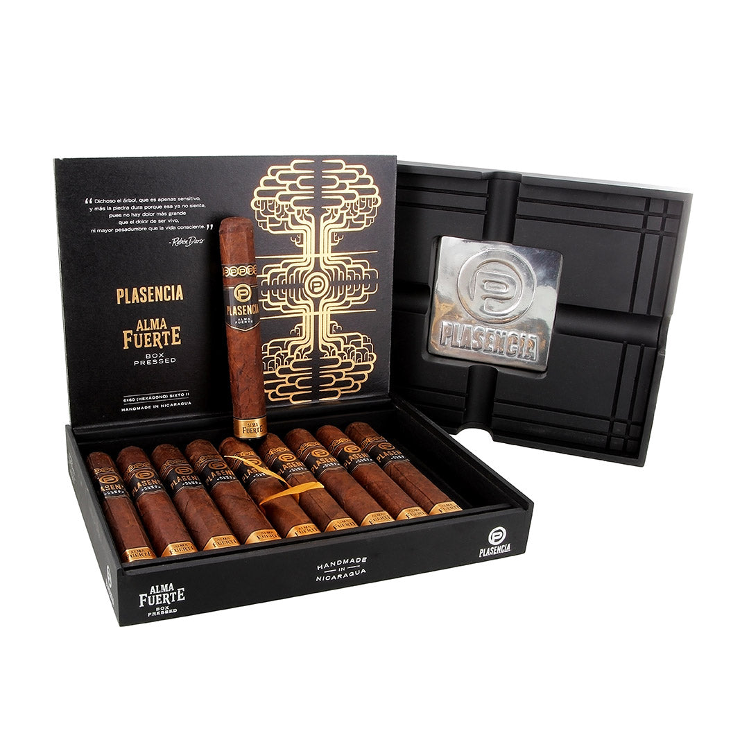 Plasencia_Alma_Fuerte_open_box_cigars