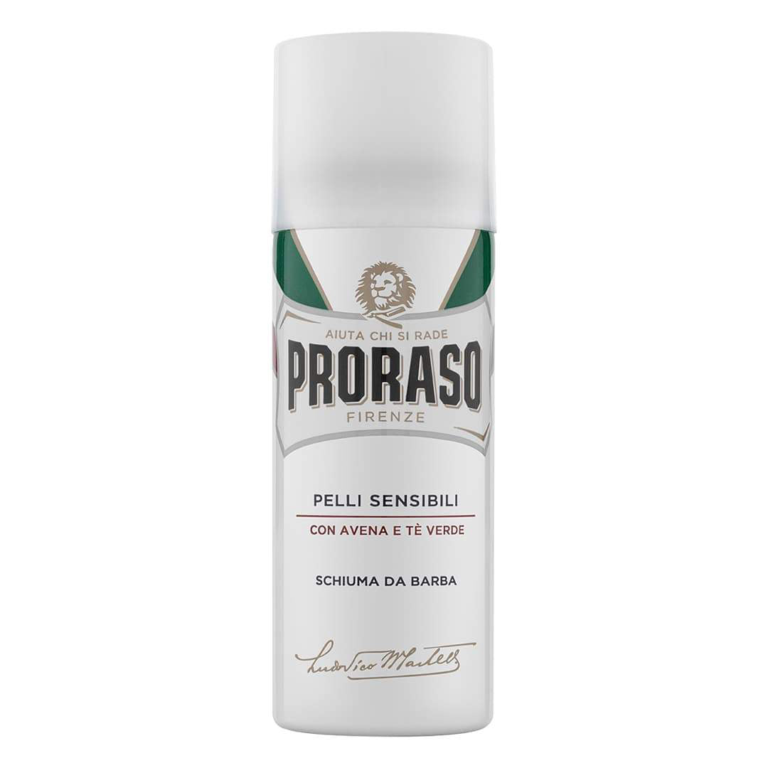 Proraso_Green_Tea_Oatmeal_Sensitive_Travel_Shaving_Foam