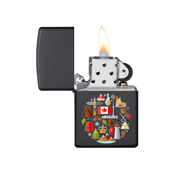 Zippo Souvenir Canadian Culture Lighter Revolucion Lifestyles