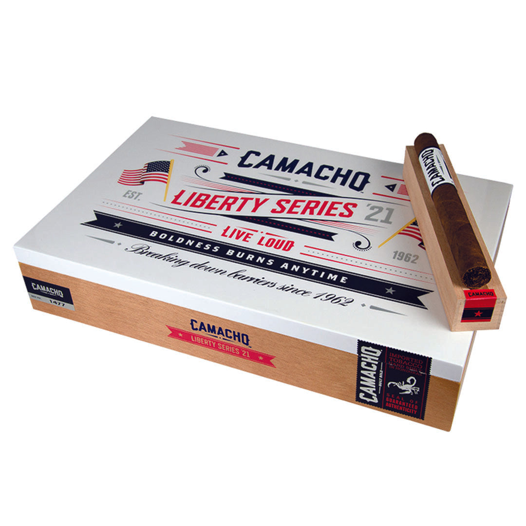 camacho libery 2021 cigar from Honduras. Shop online and in store revlolucion lifestyle vancouver. 