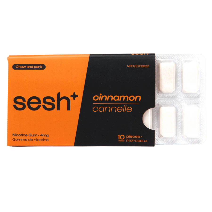 Sesh Smokeless Gum Cinnamon 4mg/g